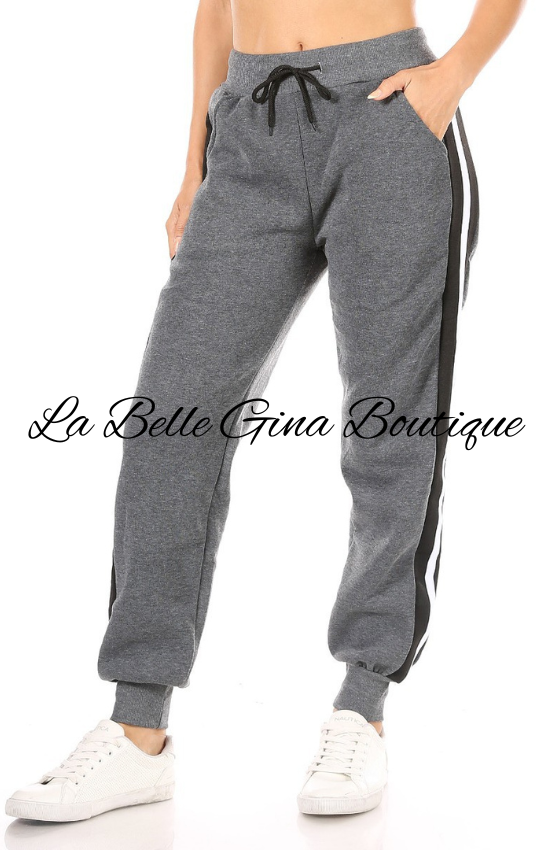 Active Jogger pants with side stripe