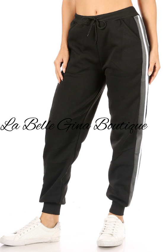 Active Jogger pants with side stripe