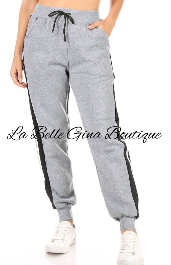 Active Jogger pants with side stripe