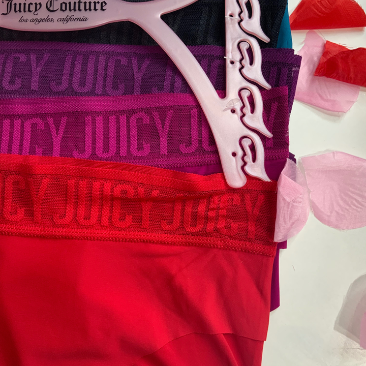 5 Pack Panties Mix Color Juicy Couture