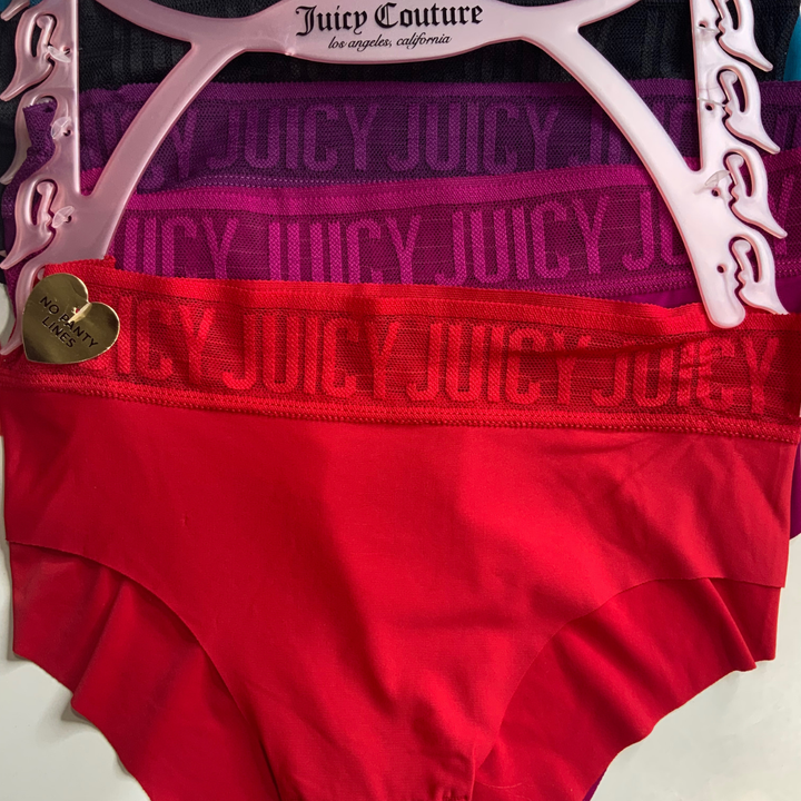 5 Pack Panties Mix Color Juicy Couture