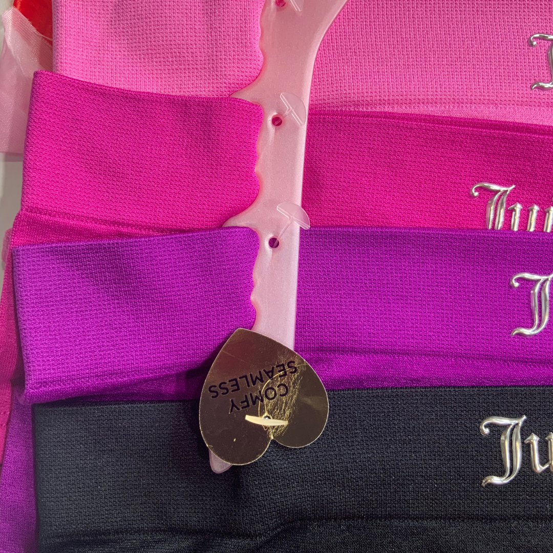 5 Pack Intimates Panties Mix Color Juicy Couture