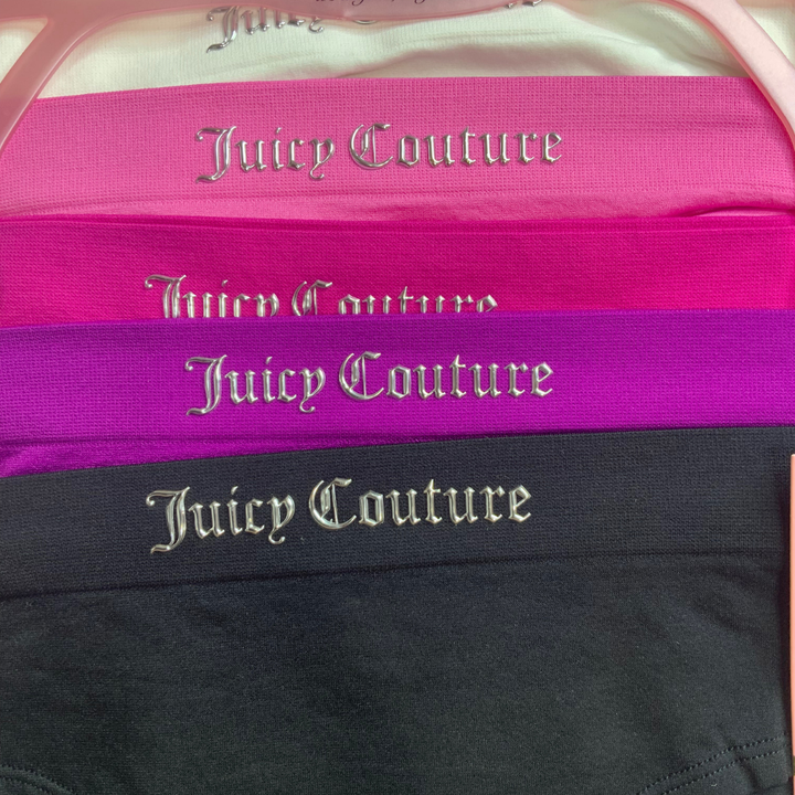 5 Pack Intimates Panties Mix Color Juicy Couture