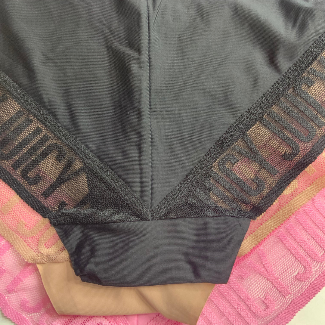 3 Pack No Show panties Juicy Couture-Mix Color