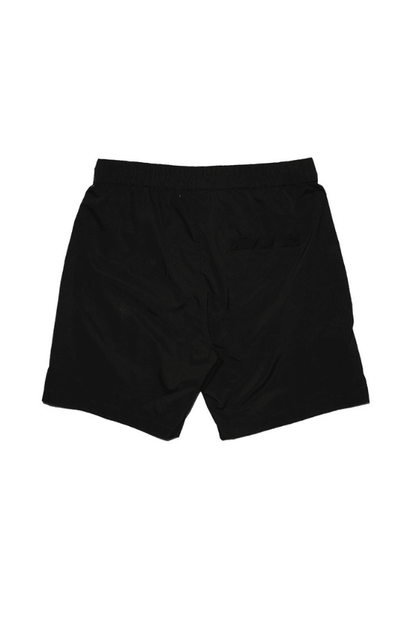 Jules Woven First Row Shorts With Rawedge Applique Patch Details. - La Belle Gina Boutique