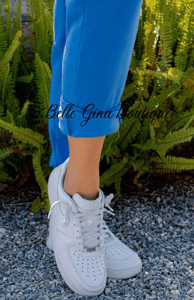 Mila Drawstring Jogger Sweatpants - La Belle Gina Boutique