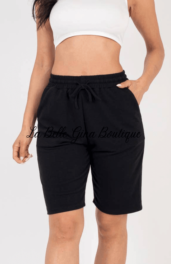 Nia Lounge Sweatshort - La Belle Gina Boutique