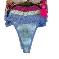 Betset Johnson 5 pack lace cotton thong - La Belle Gina Boutique