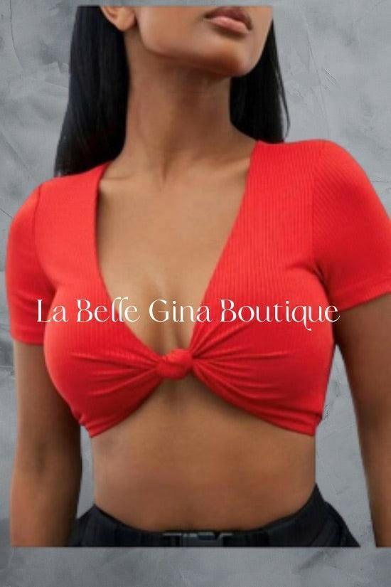 BOO Crop tank top. - La Belle Gina Boutique