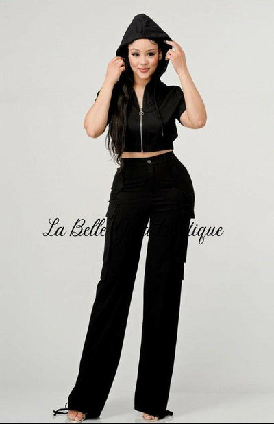 Djoune Cargo Pants Active Set - La Belle Gina Boutique