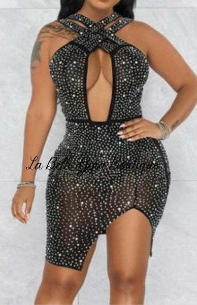 Jay sleeveless sexy dress - La Belle Gina Boutique