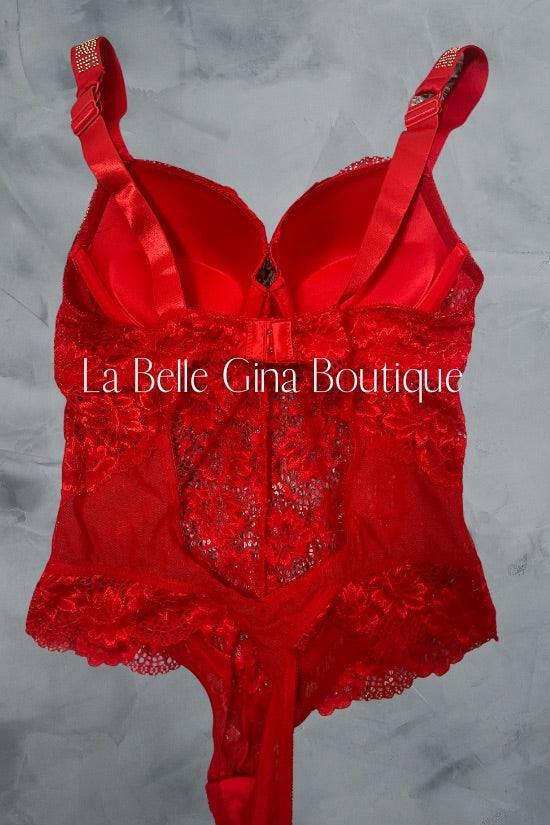 Lara sexy lingerie one piece juicy couture - La Belle Gina Boutique