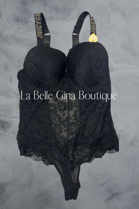 Lara sexy lingerie one piece juicy couture - La Belle Gina Boutique