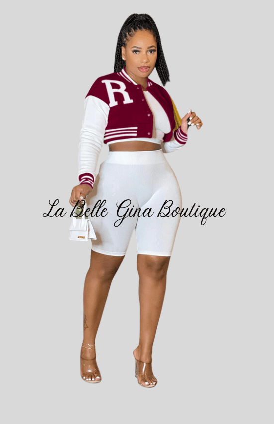 Navel coat lining Trousers 3 Piece Set - La Belle Gina Boutique
