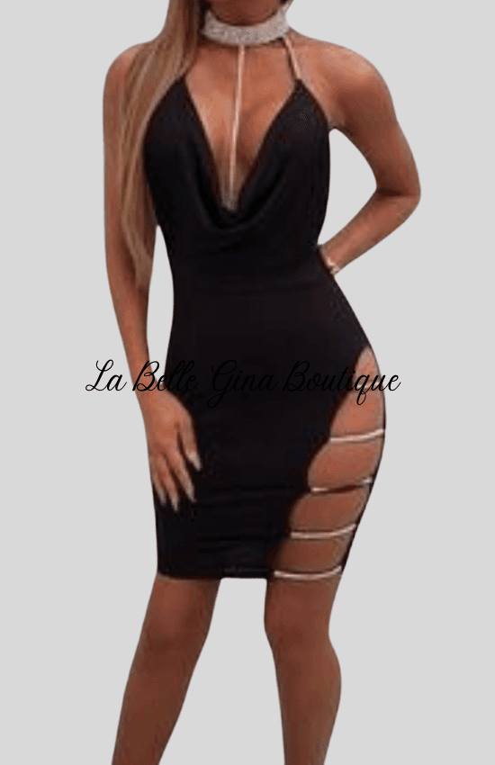 Nightclub mini dress - La Belle Gina Boutique