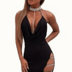 Nightclub mini dress - La Belle Gina Boutique