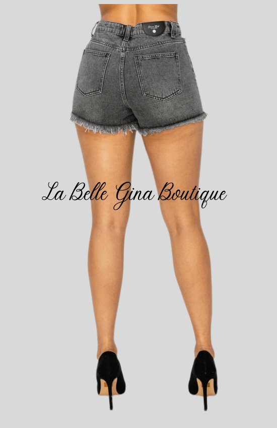 Sasha denim shorts - La Belle Gina Boutique